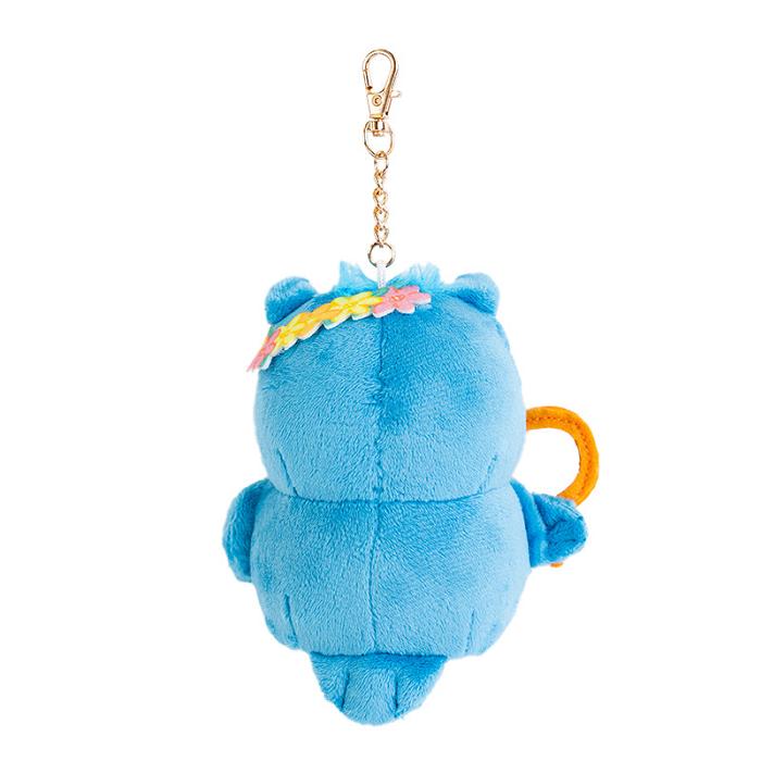 Hello Kitty PataPataPeppy Plush Mascot Keychain (Flower Power Series) Albastri | RO_HK41267