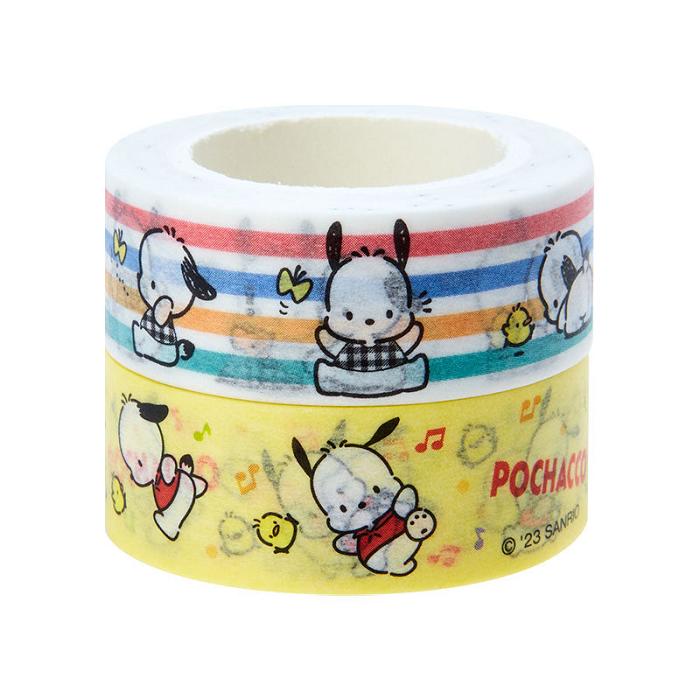 Hello Kitty Pochacco 2-Piece Washi Tape Set Galbeni | RO_HK15522