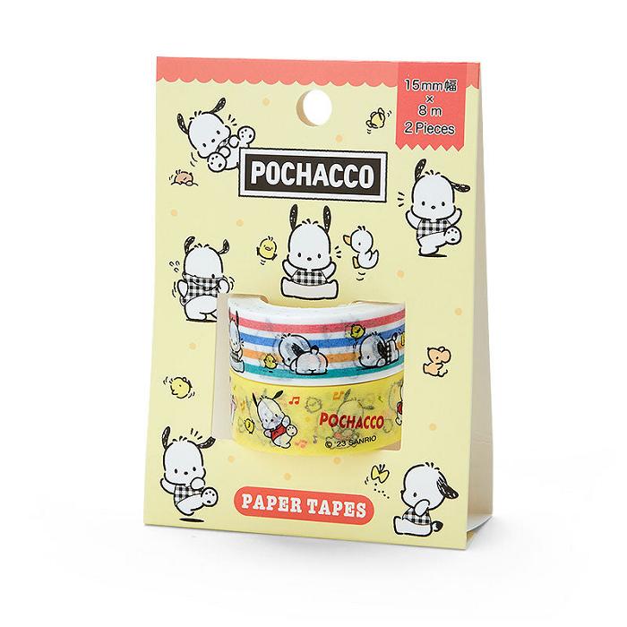 Hello Kitty Pochacco 2-Piece Washi Tape Set Galbeni | RO_HK15522