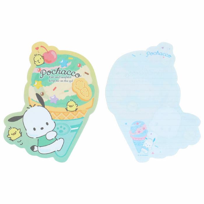 Hello Kitty Pochacco Letter Set (Ice Cream Party Series) Verzi | RO_HK83152