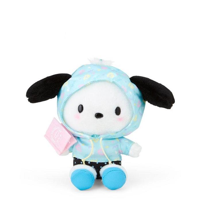 Hello Kitty Pochacco Plush Mascot Keychain (Day at the Funfair Series) Albastri | RO_HK33252