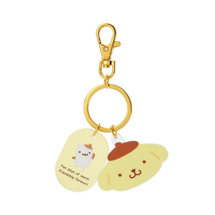 Hello Kitty Pompompurin Besties Keychain Galbeni | RO_HK80554