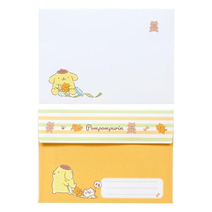 Hello Kitty Pompompurin Classic Letter Set Galbeni | RO_HK26308