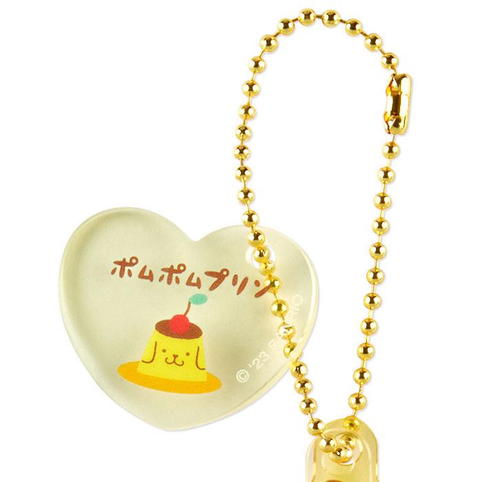 Hello Kitty Pompompurin Customizable Mascot Bag Charm Galbeni | RO_HK88757