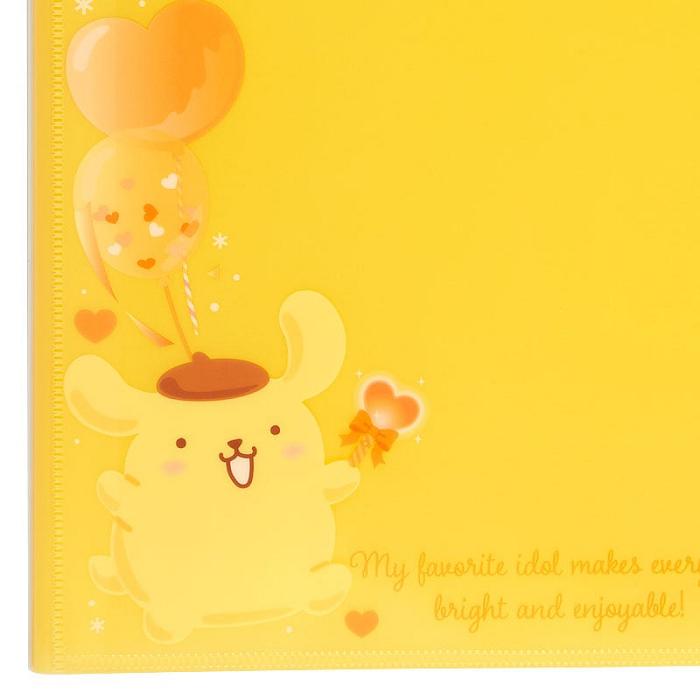 Hello Kitty Pompompurin File Folder Collect Book Galbeni | RO_HK50952