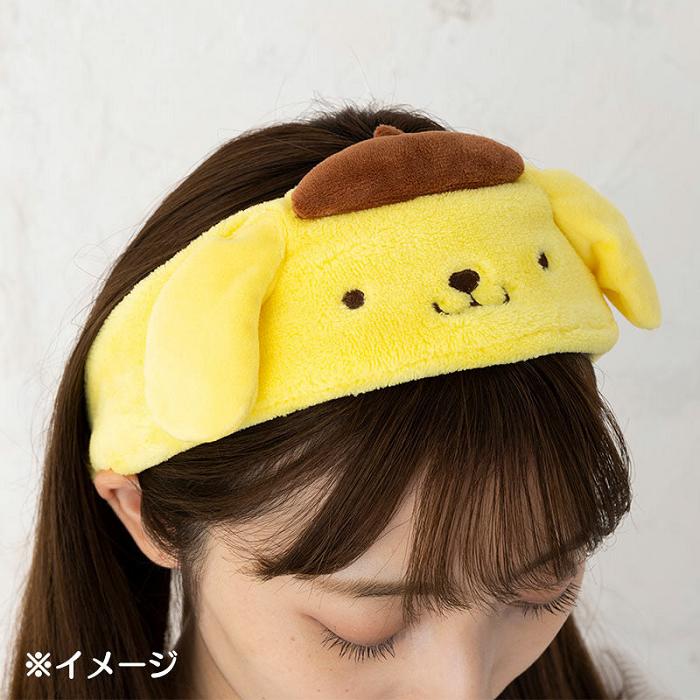 Hello Kitty Pompompurin Plush Headband Galbeni | RO_HK53451