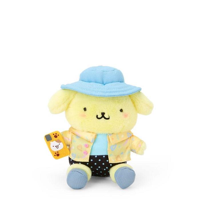 Hello Kitty Pompompurin Plush Mascot Keychain (Day at the Funfair Series) Galbeni | RO_HK73492