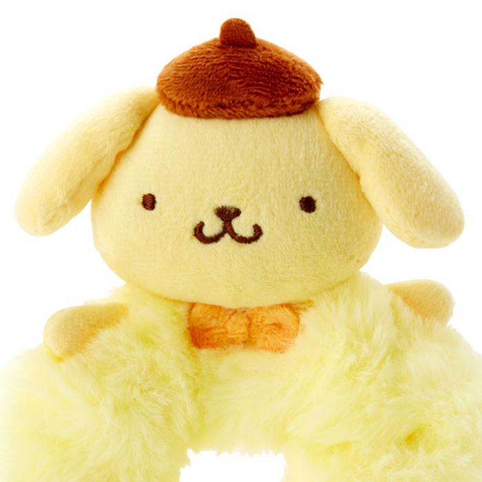 Hello Kitty Pompompurin Plush Scrunchie Galbeni | RO_HK81468