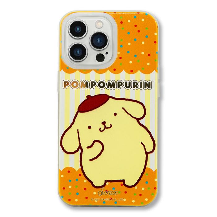 Hello Kitty Pompompurin x Sonix Goes Out iPhone Case Galbeni Colorati | RO_HK52696