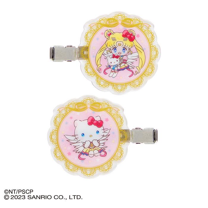 Hello Kitty Pretty Guardian Sailor Moon Cosmos Hair Clips (Hello Kitty) Roz | RO_HK92276