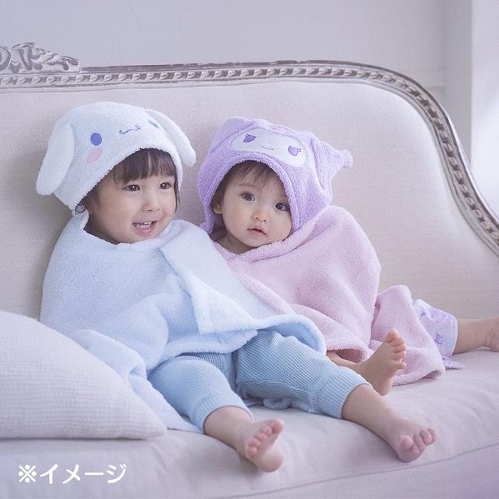 Hello Kitty Sanrio Baby Cinnamoroll Hooded Bath Wrap Albastri Albi | RO_HK90825