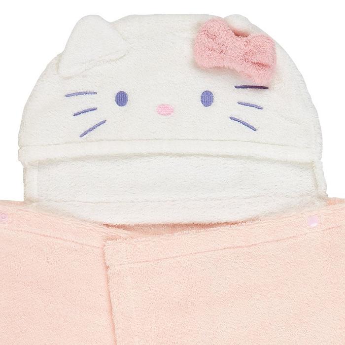 Hello Kitty Sanrio Baby Hello Kitty Hooded Bath Wrap Albi | RO_HK90446