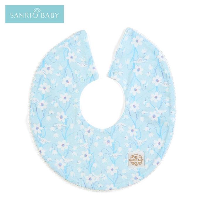 Hello Kitty Sanrio Baby Organic Cotton Cinnamoroll Bib Albastri | RO_HK27066