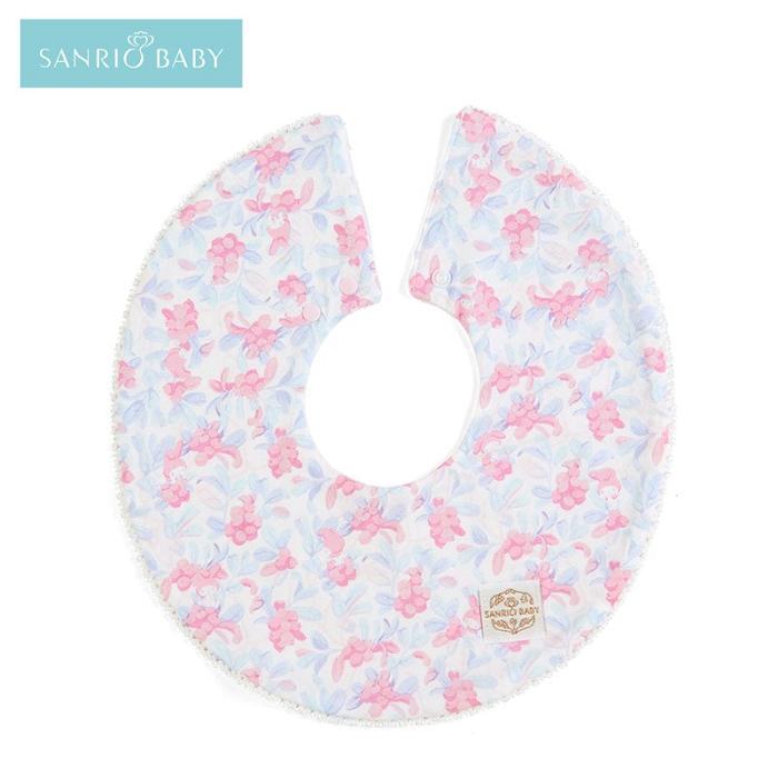 Hello Kitty Sanrio Baby Organic Cotton My Melody Bib Roz Albastri | RO_HK62243