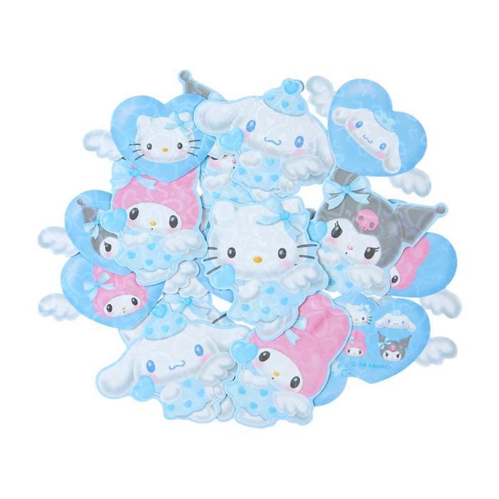 Hello Kitty Sanrio Characters 17-pc Sticker Pack (Dreaming Angel Series Pt 2) Albastri | RO_HK17338