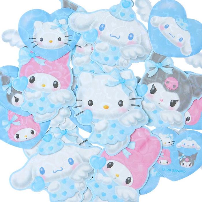 Hello Kitty Sanrio Characters 17-pc Sticker Pack (Dreaming Angel Series Pt 2) Albastri | RO_HK17338