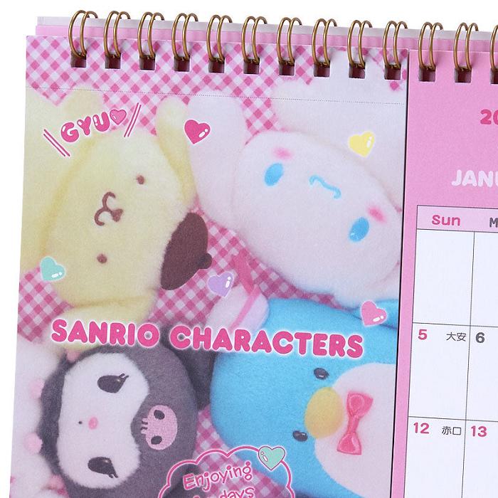 Hello Kitty Sanrio Characters 2025 Postcard Desk Calendar Roz | RO_HK46673