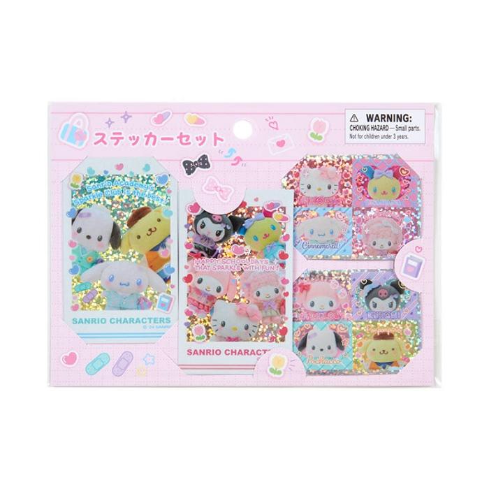 Hello Kitty Sanrio Characters 28-pc Sticker Sheet (Sanrio Academy Series) Roz | RO_HK54283