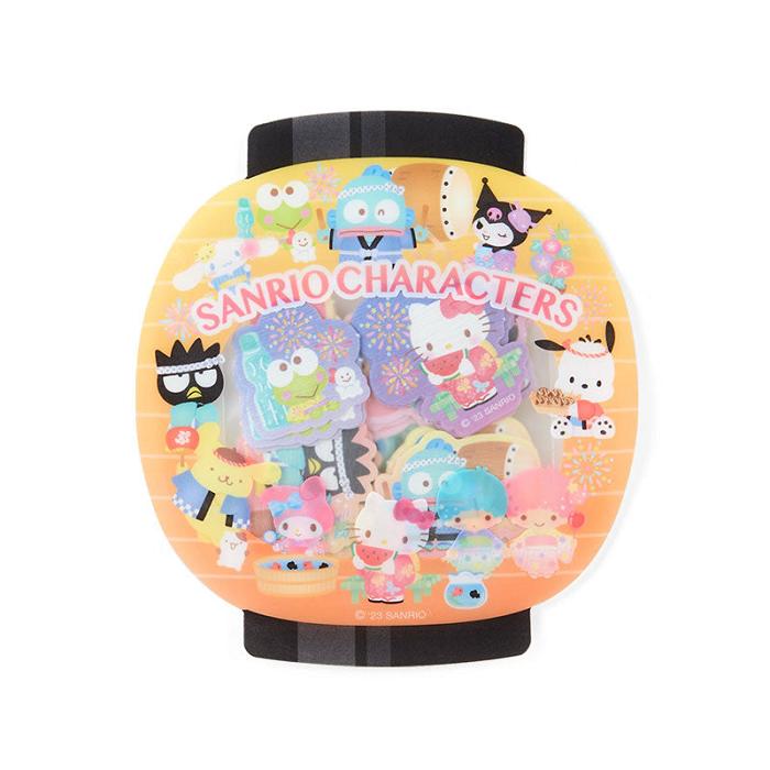 Hello Kitty Sanrio Characters 30-Piece Summer Lantern Mini Sticker Pack Colorati | RO_HK49889