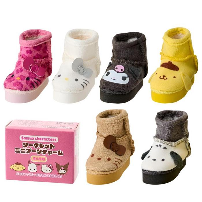 Hello Kitty Sanrio Characters Bag Charm Blind Box (Winter Boots Series 2) Colorati | RO_HK84286