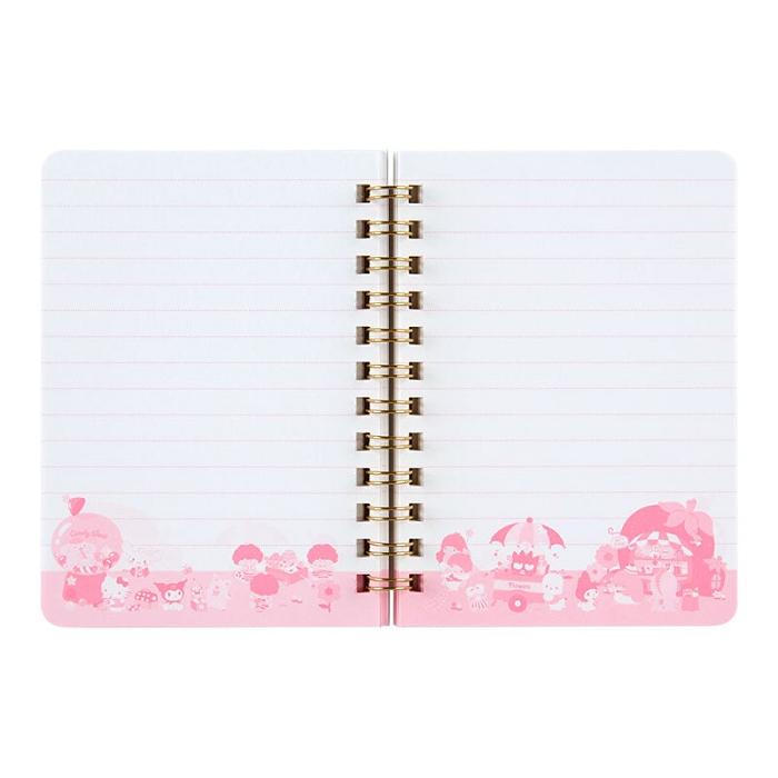 Hello Kitty Sanrio Characters Compact Ruled Notebook Roz | RO_HK83181