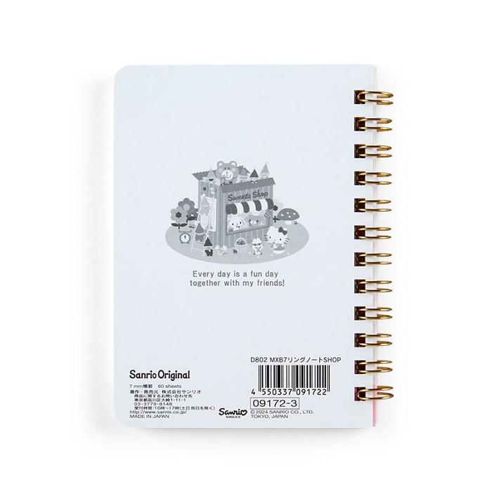 Hello Kitty Sanrio Characters Compact Ruled Notebook Roz | RO_HK83181