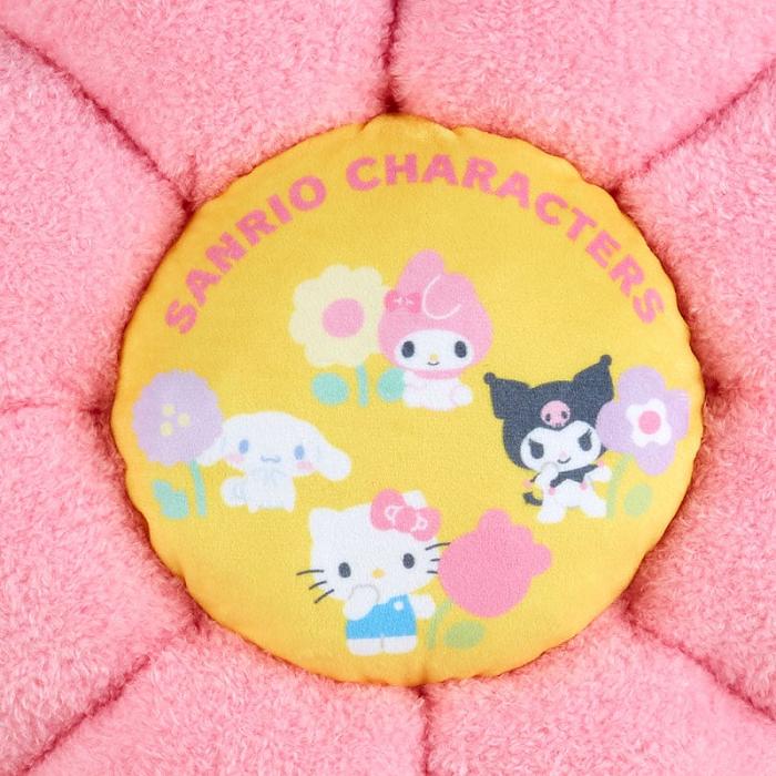 Hello Kitty Sanrio Characters Daisy Throw Pillow (Pastel Check Series) Roz | RO_HK85626