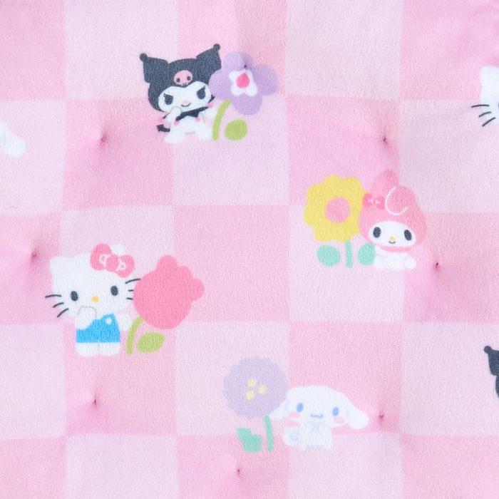 Hello Kitty Sanrio Characters Daisy Throw Pillow (Pastel Check Series) Roz | RO_HK85626