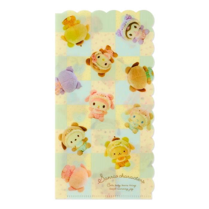 Hello Kitty Sanrio Characters File Folder Set (Baby Bear Series) Galbeni | RO_HK70978