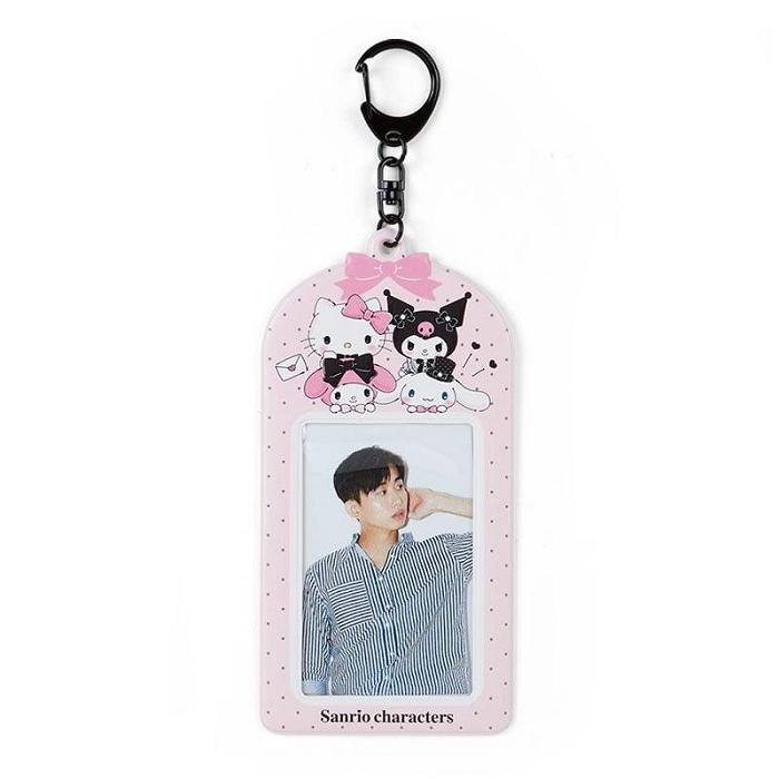 Hello Kitty Sanrio Characters ID Badge Holder & Sticker Set (Pretty Party Series) Gri Roz | RO_HK39810