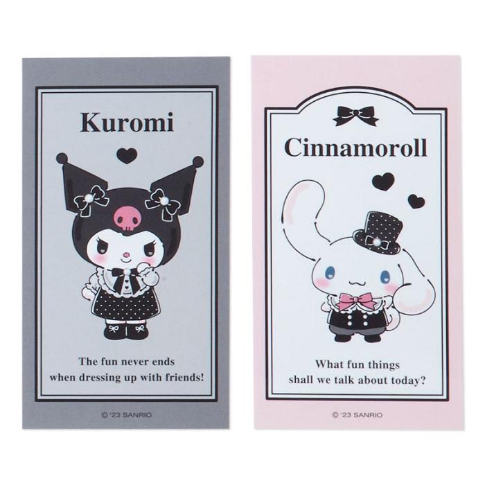 Hello Kitty Sanrio Characters ID Badge Holder & Sticker Set (Pretty Party Series) Gri Roz | RO_HK39810