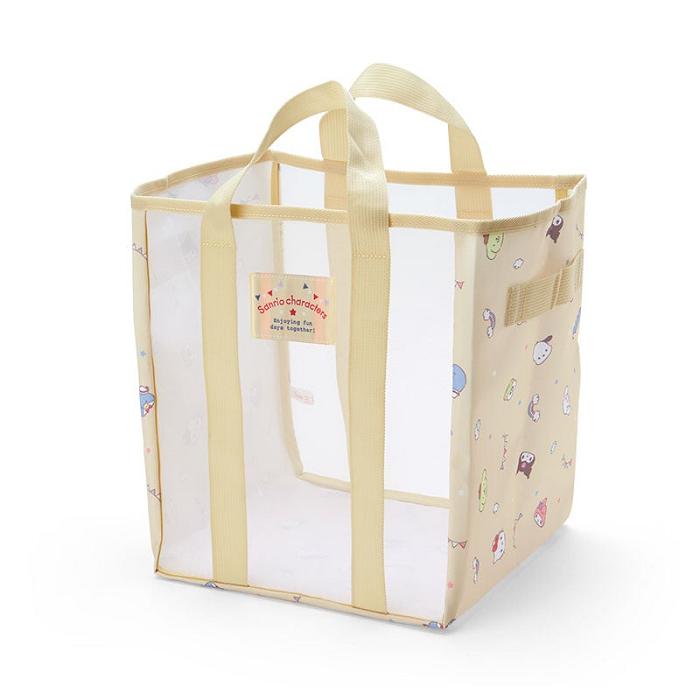 Hello Kitty Sanrio Characters Mesh Storage Tote (Medium) Aurii | RO_HK20956