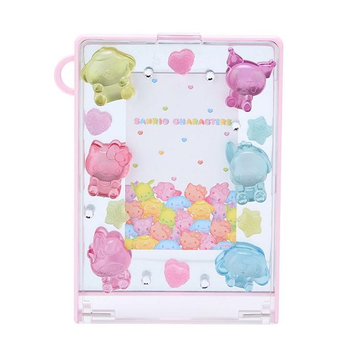 Hello Kitty Sanrio Characters Mini Stand Mirror (Gummy Candy Series) Roz Albastri | RO_HK67356