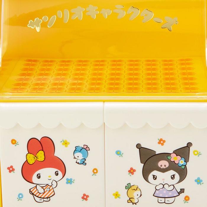 Hello Kitty Sanrio Characters Mini Yellow Storage Chest (Retro Room Series) Galbeni | RO_HK41356