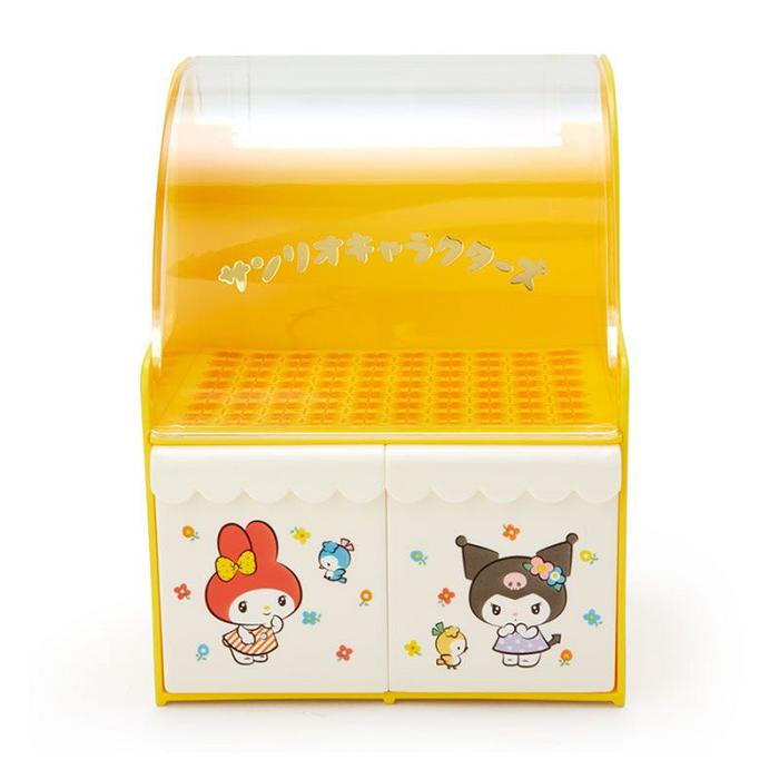 Hello Kitty Sanrio Characters Mini Yellow Storage Chest (Retro Room Series) Galbeni | RO_HK41356