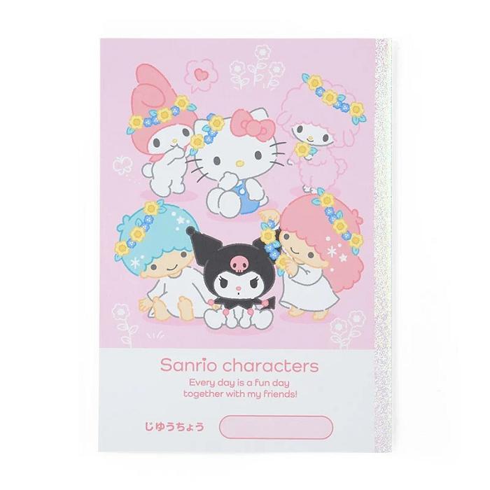 Hello Kitty Sanrio Characters Notebook (Pink) Roz | RO_HK16936