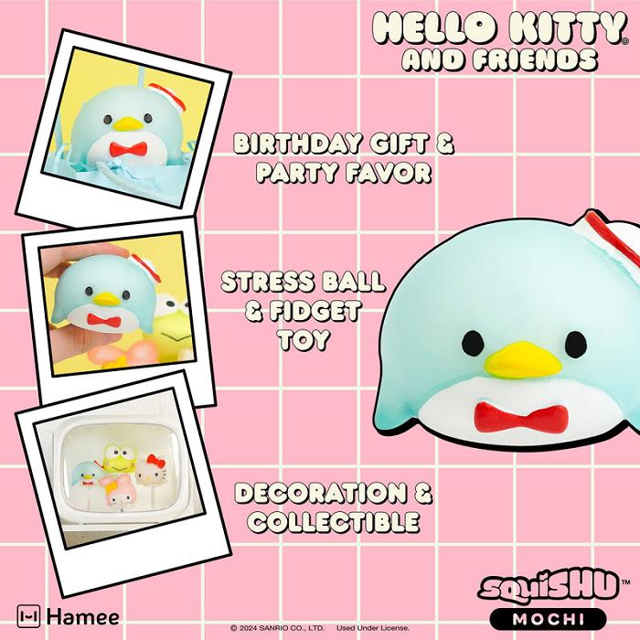 Hello Kitty Tuxedosam Mochi SquiSHU (Series 2) Albastri | RO_HK61083