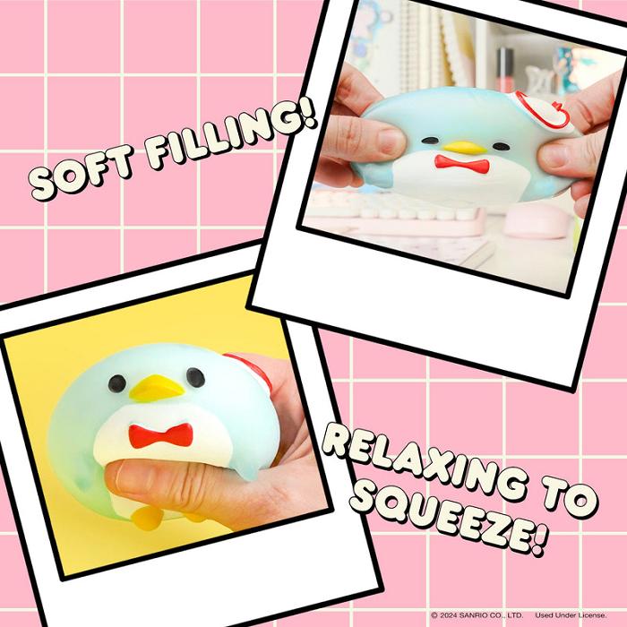 Hello Kitty Tuxedosam Mochi SquiSHU (Series 2) Albastri | RO_HK61083