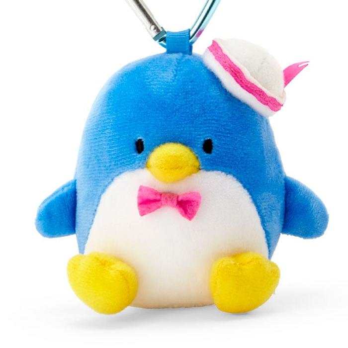 Hello Kitty Tuxedosam Plush Mascot All My Heart Keychain Albastri Albi | RO_HK16013